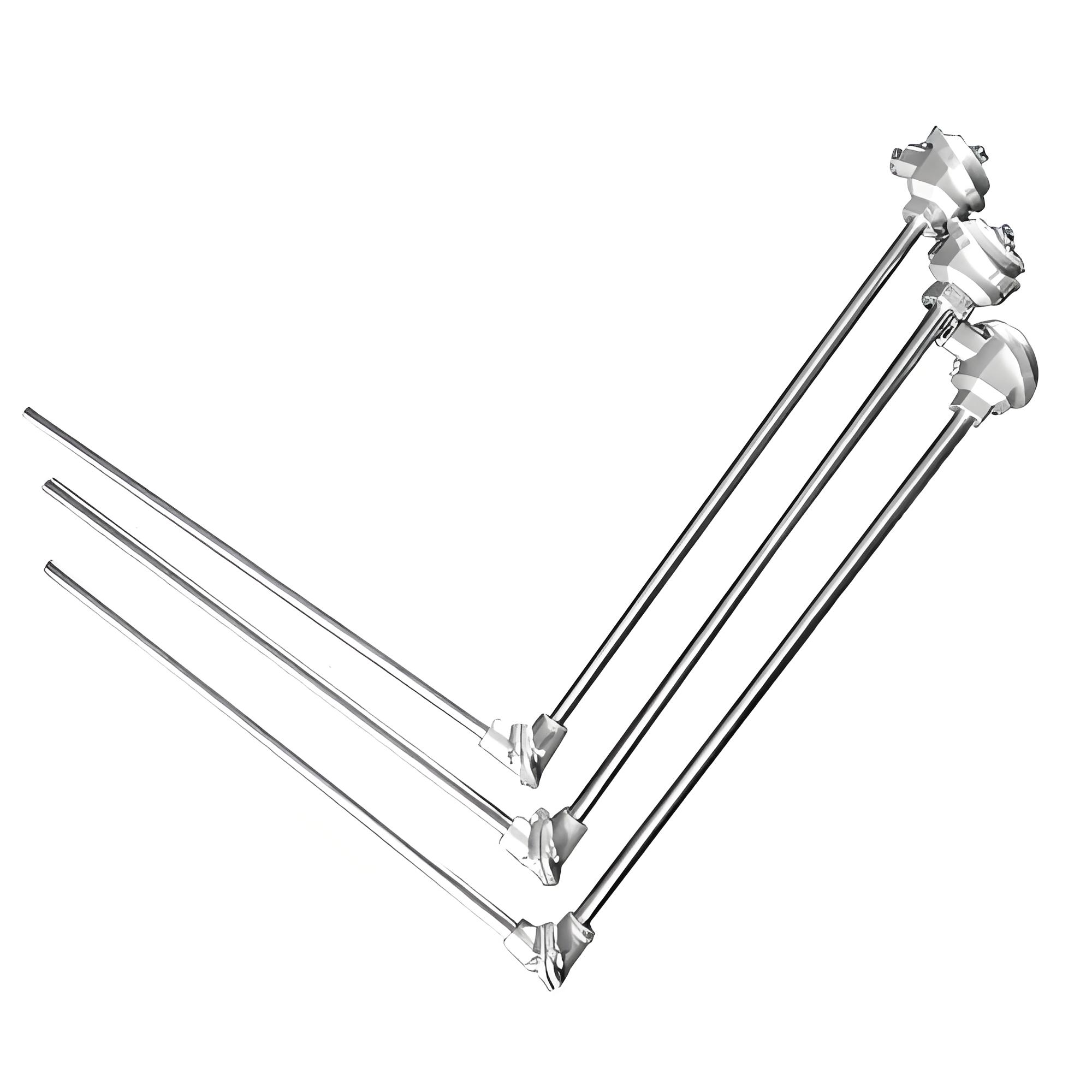 活动法兰角尺式热电偶 Flexible flange angle square thermocouple